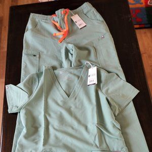 Figs Jade Set Brand new with tags